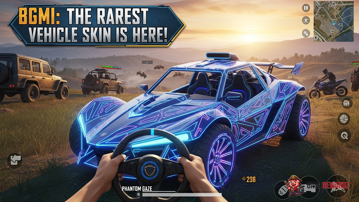 BGMI: The Rarest Vehicle Skin is Here!